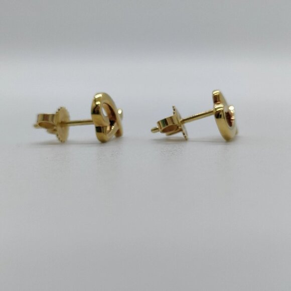 Tiffany and Co. Pierced Earring Loving Heart Picasso Gold 566-082325 - Picture 4 of 9